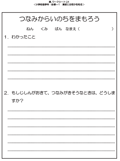 津波とは何かを知る 基本 1 防災教育スイッチ